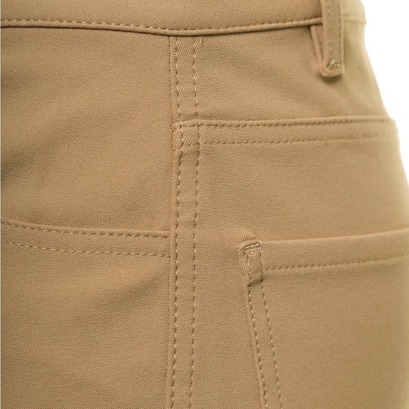 🔥VTG Theory, Soft Suede-Feel Boot Cut Trousers in Camel, EUC,Size 8 - Picture 7 of 15